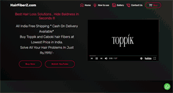 Desktop Screenshot of hairfiberz.com